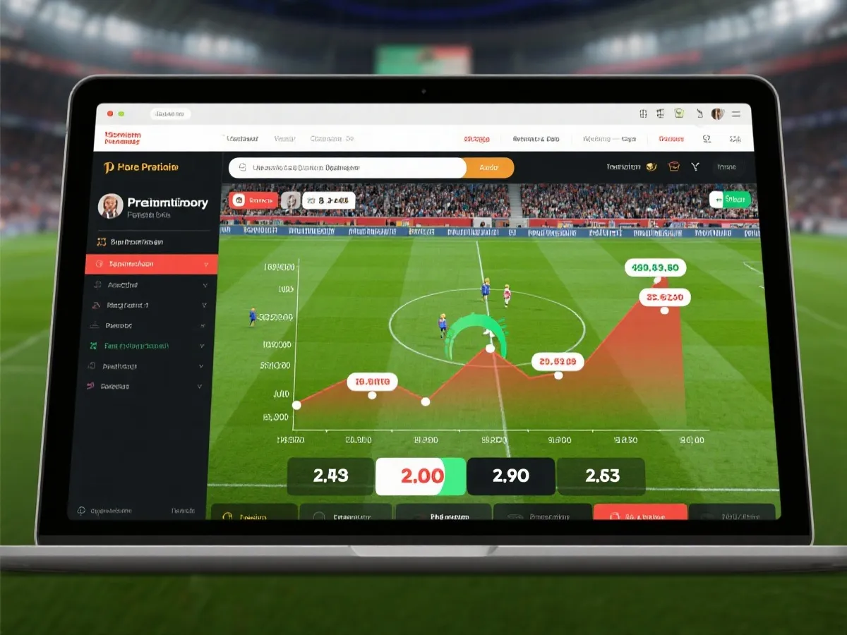 世界杯实时盘口变化与赛事追踪可视化示意图